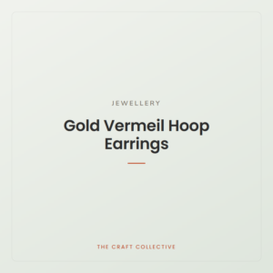 Gold Vermeil Hoop Earrings