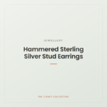 hammered-sterling-silver-stud-earrings