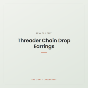 Threader Chain Drop Earrings