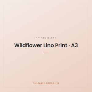 Wildflower Lino Print · A3